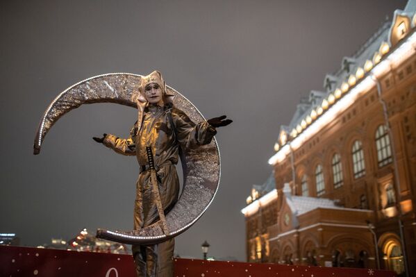 莫斯科市中心“圣诞之旅”艺术节 - 俄罗斯卫星通讯社