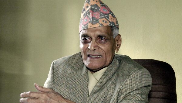 尼泊爾前總理去世 享年93歲 - 俄羅斯衛星通訊社