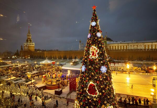 全球最特别圣诞树集锦 - 俄罗斯卫星通讯社