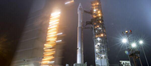 Ракета Atlas-V United Launch Alliance с космическим аппаратом NASA InSight на борту перед стартом - 俄羅斯衛星通訊社