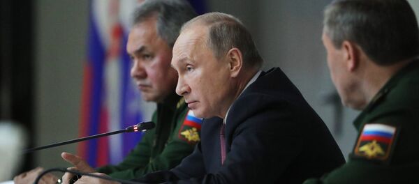 普京：美国退出《中导条约》或致世界安全架构崩塌 - 俄罗斯卫星通讯社