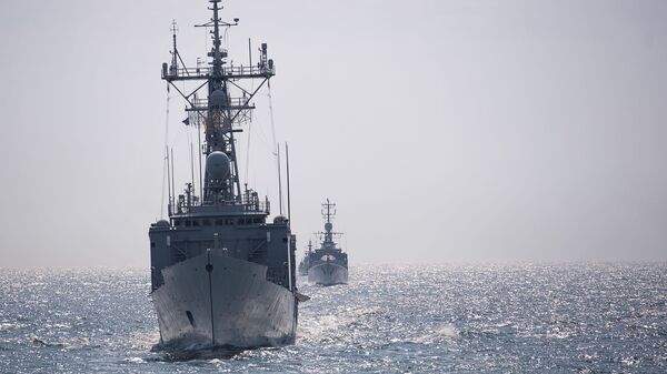 Корабли НАТО в Черном море - 俄罗斯卫星通讯社