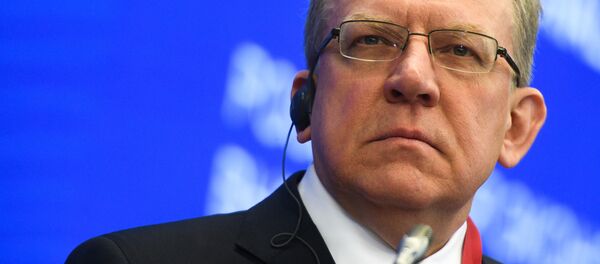 Председатель Счетной палаты Алексей Кудрин на Петербургском международном экономическом форуме Председатель Счетной палаты Алексей Кудрин на Петербургском международном экономическом форуме - 俄罗斯卫星通讯社