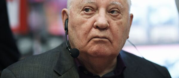 Экс-президент СССР Михаил Горбачев. - 俄罗斯卫星通讯社