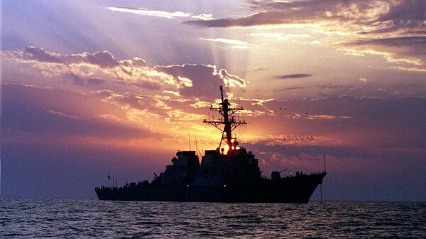 美國海軍的 卡尼 (Carney) 號驅逐艦 - 俄羅斯衛星通訊社