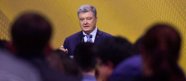 Президент Украины Петр Порошенко. - 俄罗斯卫星通讯社