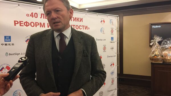 俄中友好和平发展委员会主席鲍里斯·季托夫 - 俄罗斯卫星通讯社