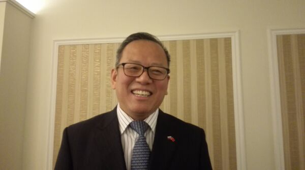 中国驻俄使馆公使和经贸参赞李静援 中国驻俄使馆公使和经贸参赞李静援 - 俄罗斯卫星通讯社