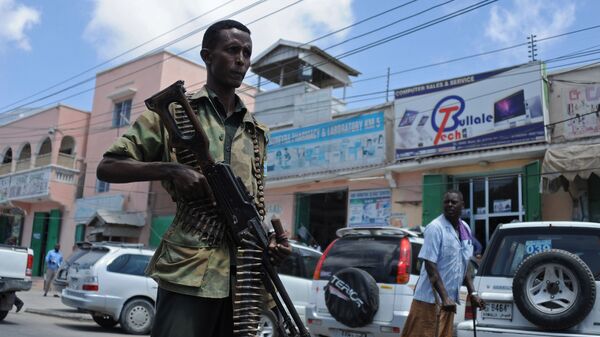 索马里武装巡逻人员 - 俄罗斯卫星通讯社