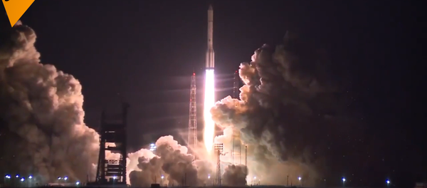 俄质子-M运载火箭搭载军事卫星成功发射 俄质子-M运载火箭搭载军事卫星成功发射 - 俄罗斯卫星通讯社