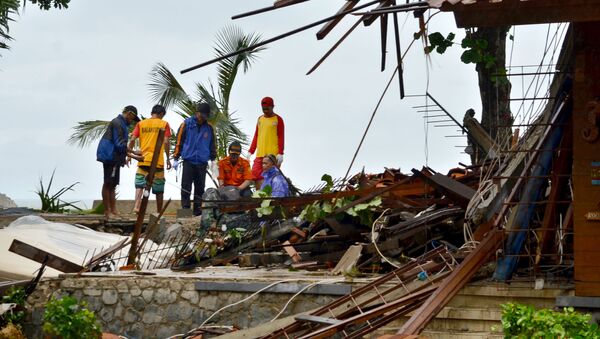 印尼巽他海峡海啸遇难人数上升至334人 - 俄罗斯卫星通讯社