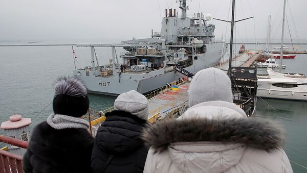 基辅建议派英国军舰去刻赤海峡试探俄方反应 - 俄罗斯卫星通讯社