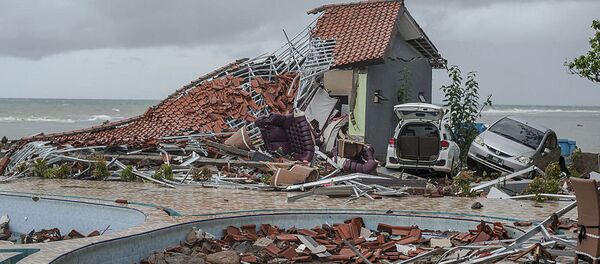 Последствия цунами в Индонезии, 23 декабря 2018 Последствия цунами в Индонезии, 23 декабря 2018 - 俄罗斯卫星通讯社