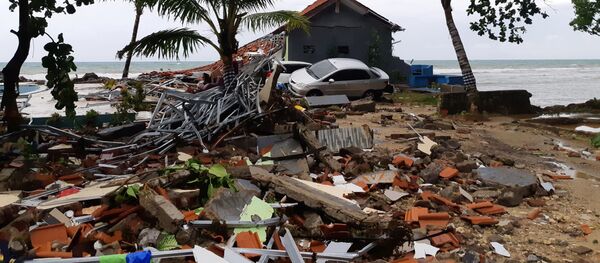 Последствия цунами в Индонезии - 俄罗斯卫星通讯社
