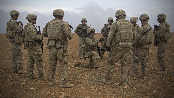 Американские солдаты в Сирии - 俄罗斯卫星通讯社