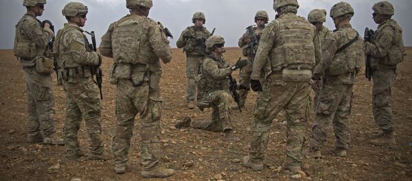 Американские солдаты в Сирии - 俄罗斯卫星通讯社
