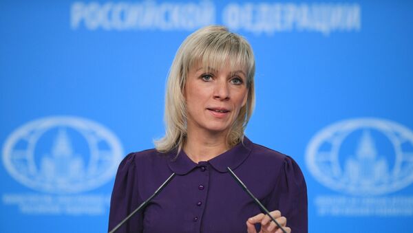 俄罗斯外交部新闻发言人玛丽亚·扎哈罗娃 - 俄罗斯卫星通讯社