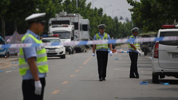 中国湖南省一卡车冲向行人致10人死亡 - 俄罗斯卫星通讯社