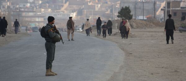 Последствия взрыва на окраине Кабула - 俄羅斯衛星通訊社