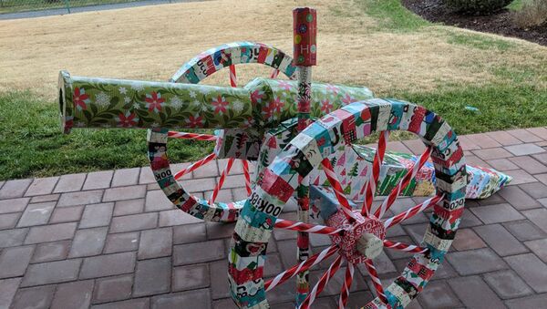 把礼物包成大炮送爷爷 网友送上膝盖 - 俄罗斯卫星通讯社