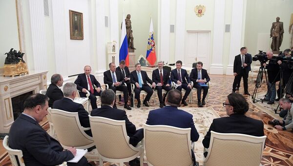 普京：俄罗斯与亚美尼亚关系的良好态势应该保持 - 俄罗斯卫星通讯社