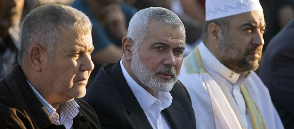 Palestinian Hamas top leader Ismail Haniyeh - 俄羅斯衛星通訊社