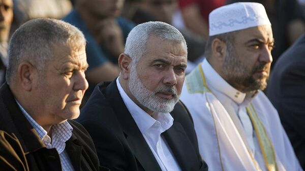 Palestinian Hamas top leader Ismail Haniyeh - 俄罗斯卫星通讯社