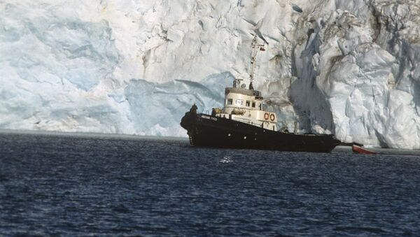 斯瓦尔巴群岛的Nordenskiöld冰川 - 俄罗斯卫星通讯社