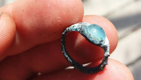 耶路撒冷找到一枚2000年前遗失的戒指 - 俄罗斯卫星通讯社