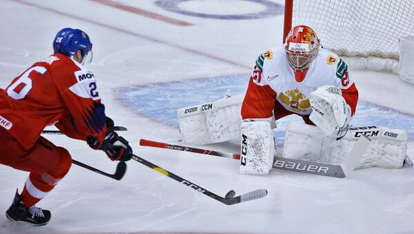U20冰球世锦赛俄罗斯战胜捷克 - 俄罗斯卫星通讯社
