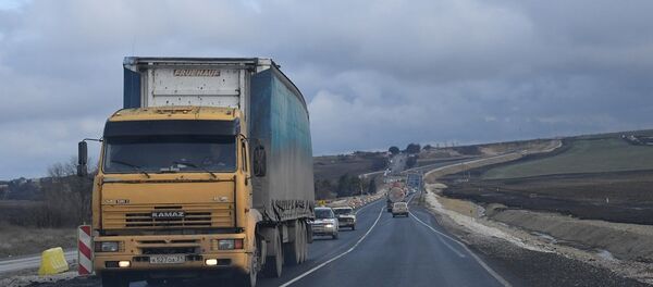 克里米亚塔夫里达公路第二段通车 - 俄罗斯卫星通讯社