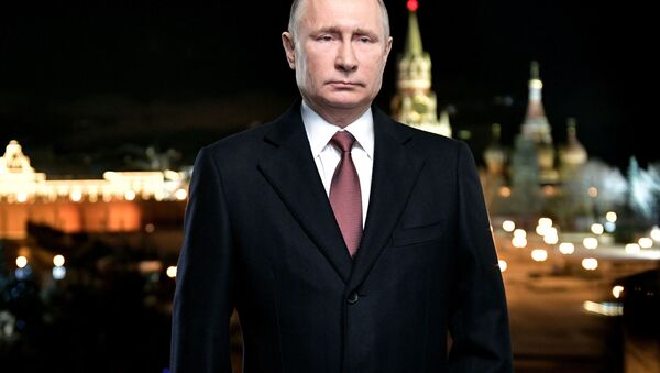 Новогоднее обращение президента России Владимира Путина - 俄羅斯衛星通訊社