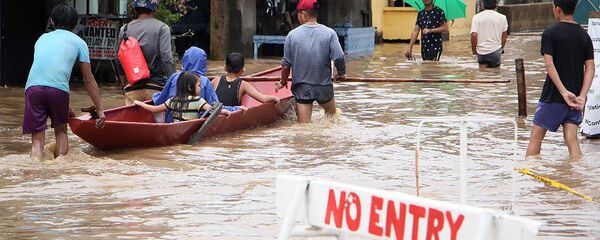媒体：菲律宾暴雨和滑坡遇难人数已升致85人 - 俄罗斯卫星通讯社