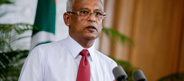 馬爾代夫總統薩利赫 馬爾代夫總統薩利赫 - 俄羅斯衛星通訊社