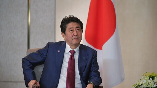 Премьер-министр Японии Синдзо Абэ. - 俄罗斯卫星通讯社