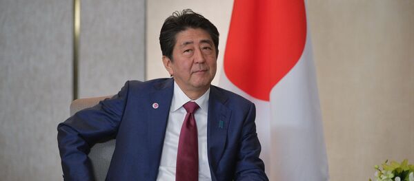 Премьер-министр Японии Синдзо Абэ. - 俄罗斯卫星通讯社