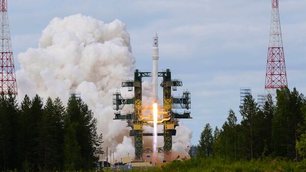 Пуск ракеты Ангара - 俄羅斯衛星通訊社