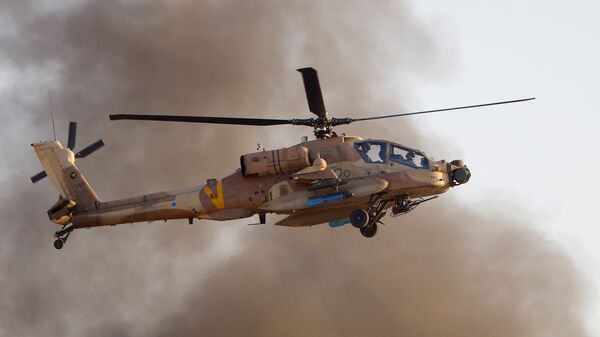以色列出动直升机空袭加沙地带哈马斯军事目标 - 俄罗斯卫星通讯社