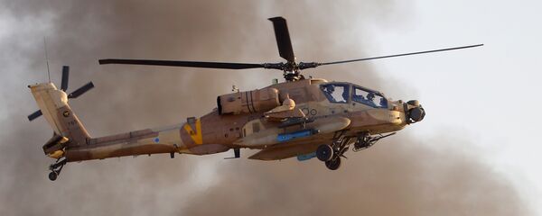 以色列出动直升机空袭加沙地带哈马斯军事目标 - 俄罗斯卫星通讯社