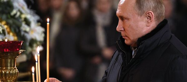 普京總統向俄羅斯人民祝賀聖誕快樂並指出教堂的積極作用 普京總統向俄羅斯人民祝賀聖誕快樂並指出教堂的積極作用 - 俄羅斯衛星通訊社