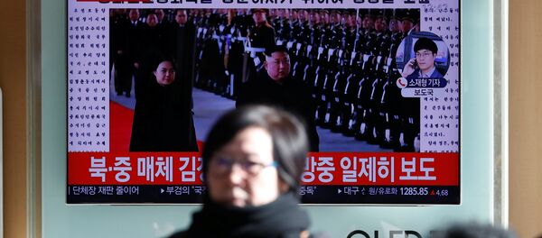 朝媒：朝鲜第一夫人李雪主随同金正恩访华 - 俄罗斯卫星通讯社