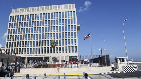 Здание посольства США в Гаване, Куба - 俄罗斯卫星通讯社