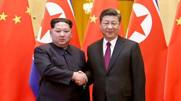 金正恩就中华人民共和国成立75周年向习近平致贺电 - 俄罗斯卫星通讯社