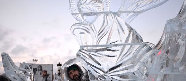 叶卡捷琳堡冰雕节 - 俄罗斯卫星通讯社
