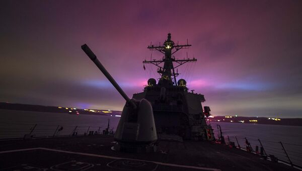 美国海军2018年试验从驱逐舰舰上装置发射高超音速炮弹 - 俄罗斯卫星通讯社