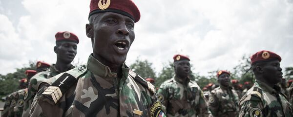 Новобранцы Центральноафриканских вооруженных сил в образовательном армейском центре в Беренго Новобранцы Центральноафриканских вооруженных сил в образовательном армейском центре в Беренго - 俄罗斯卫星通讯社