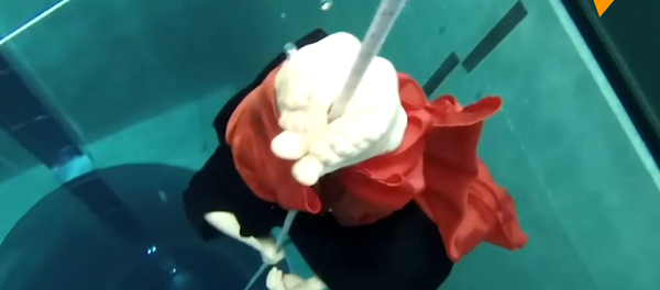 水中舞蹈：俄自由潜水运动员创世界纪录 - 俄罗斯卫星通讯社