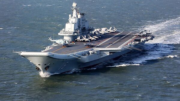 Liaoning, currently only China's aircraft carrier  - 俄罗斯卫星通讯社