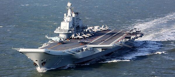 Liaoning, currently only China's aircraft carrier  - 俄罗斯卫星通讯社