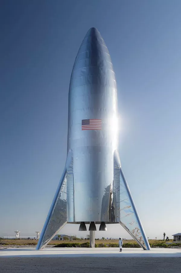 馬斯克發佈新型星際飛船照片 馬斯克發佈新型星際飛船照片 - 俄羅斯衛星通訊社